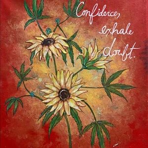 Hand painted original canvas by Paintjunkee